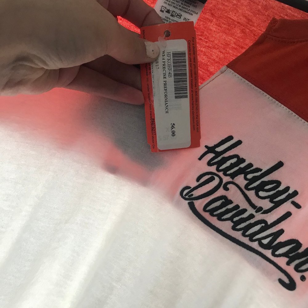 Harley-Davidson 3/4 Sleeve from Headquarters - NWT